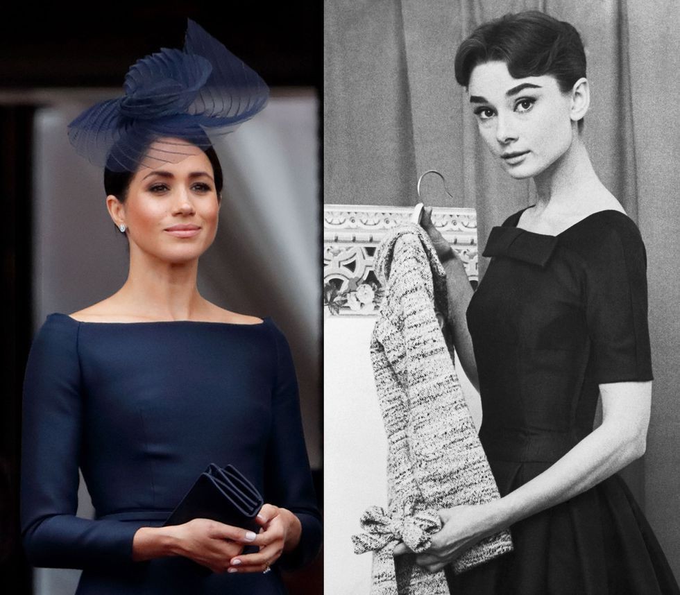 Chẳng phải công nương Diana hay Kate Middleton, dường như Audrey Hepburn mới là thần tượng thời trang của Meghan Markle - Ảnh 7.