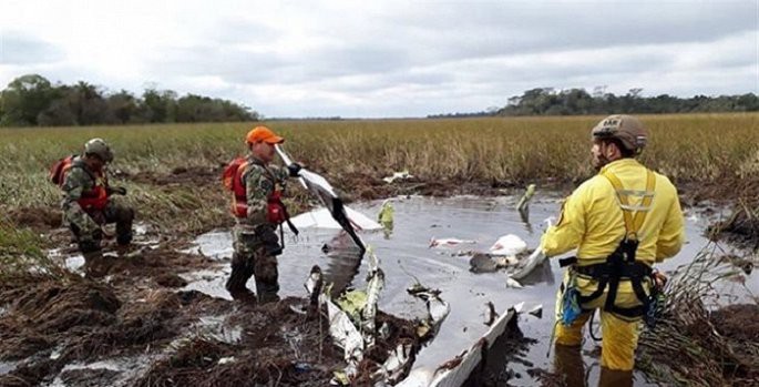 Tìm thấy máy bay chở Bộ trưởng Paraguay mất tích, nhiều khả năng không ai sống sót - Ảnh 1. Tìm thấy máy bay chở Bộ trưởng Paraguay mất tích, nhiều khả năng không ai sống sót - Ảnh 1.