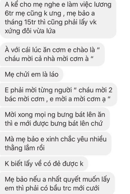 Tin nhắn phản hồi tức anh ách sau màn ra mắt nhà bạn trai khiến ai cũng mừng cho cô gái sớm thoát nợ - Ảnh 3.