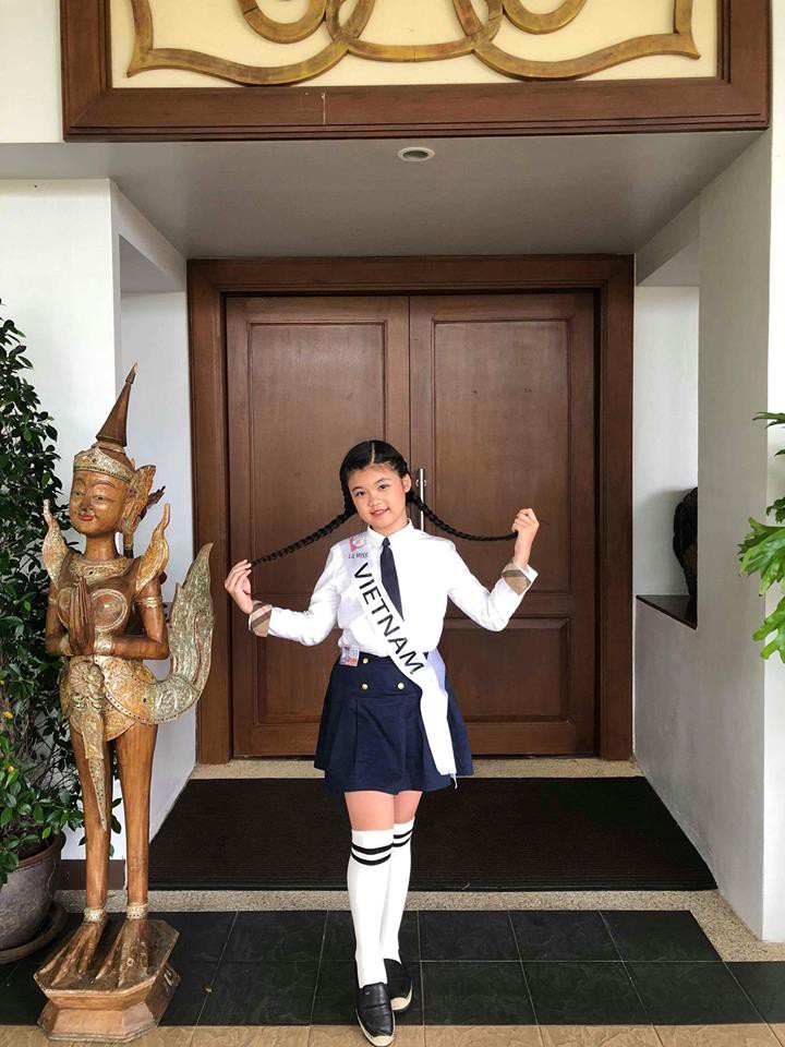 Nguyễn Ngọc Trang Anh - cô bé 10 tuổi với chiều cao khủng đăng quang Hoa hậu nhí châu Á - Thái Bình Dương 2018 - Ảnh 11.