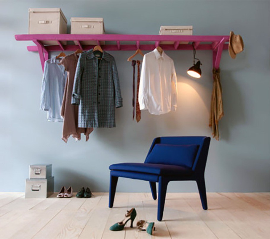 3 ý tưởng lưu trữ quần áo không cần tủ, cực thích hợp với nhà ở hiện đại - Ảnh 4.