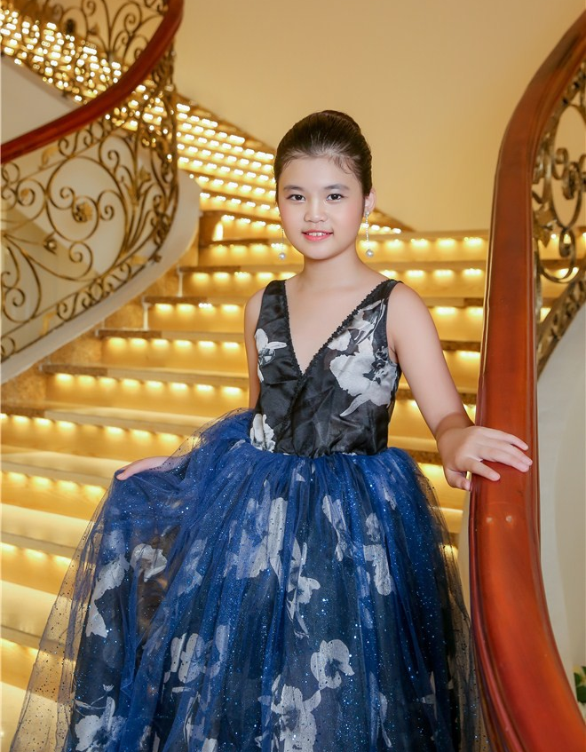 Nguyễn Ngọc Trang Anh - cô bé 10 tuổi với chiều cao khủng đăng quang Hoa hậu nhí châu Á - Thái Bình Dương 2018 - Ảnh 4.