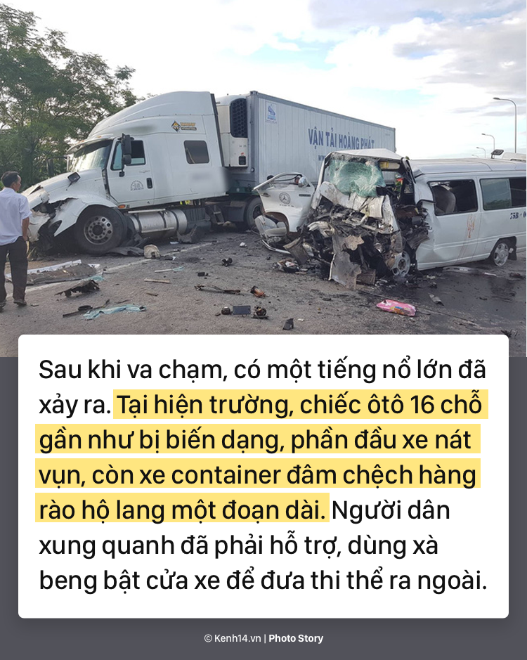 Toàn cảnh vụ tai nạn thảm khốc: Xe rước dâu đâm vào xe container khiến 13 người tử vong - Ảnh 4.
