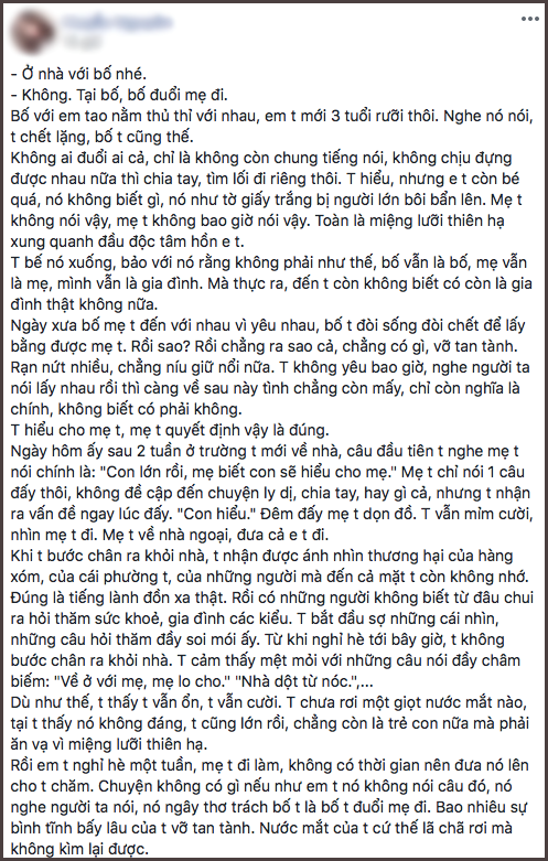 Sau quyết định buông tay của bố mẹ, con út 3 tuổi nói một câu khiến cả nhà lặng đi - Ảnh 1. Sau quyết định buông tay của bố mẹ, con út 3 tuổi nói một câu khiến cả nhà lặng đi - Ảnh 1.
