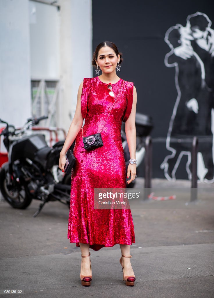 Mỹ nhân đẹp nhất Thái Lan Chompoo Araya một mình dự 5 show tại Tuần lễ thời trang Paris - Ảnh 11.