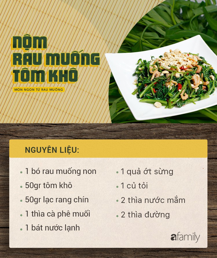 5 món ngon từ rau muống lại chế biến cực dễ bạn nhất định không thể bỏ qua - Ảnh 1.