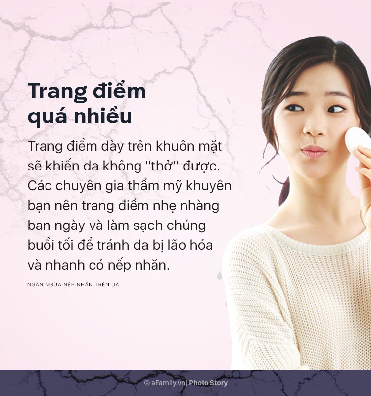 Chị em muốn nói không với nếp nhăn, nhớ đừng bao giờ làm những điều này - Ảnh 2.