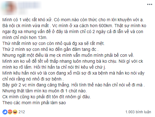 Chị em tranh cãi chuyện bà nội chồng mất, cháu dâu không muốn đưa con về chịu tang, còn nói: Chồng mình không phải đích tôn! - Ảnh 1.