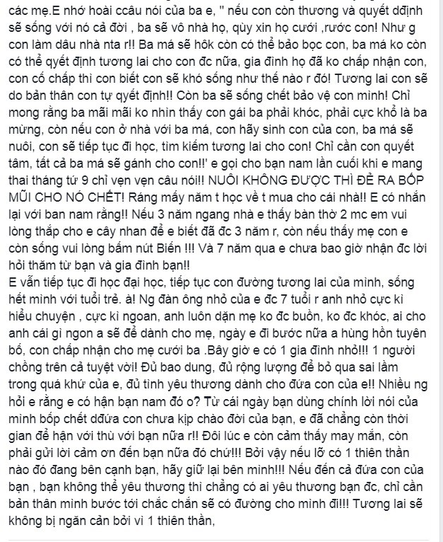 Câu chuyện đầy cảm phục về người phụ nữ sinh con khi đang học THPT và lời khẳng định: Tương lai sẽ không bị ngăn cản vì một thiên thần - Ảnh 2.