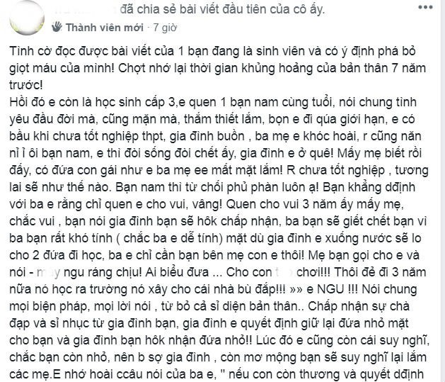 Câu chuyện đầy cảm phục về người phụ nữ sinh con khi đang học THPT và lời khẳng định: Tương lai sẽ không bị ngăn cản vì một thiên thần - Ảnh 1.