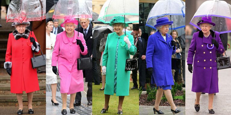 Bình thường màu sắc chói lòa là thế, vậy mà sự kiện này Nữ hoàng Anh lại chọn đồ hoàn toàn trái ngược - Ảnh 2.