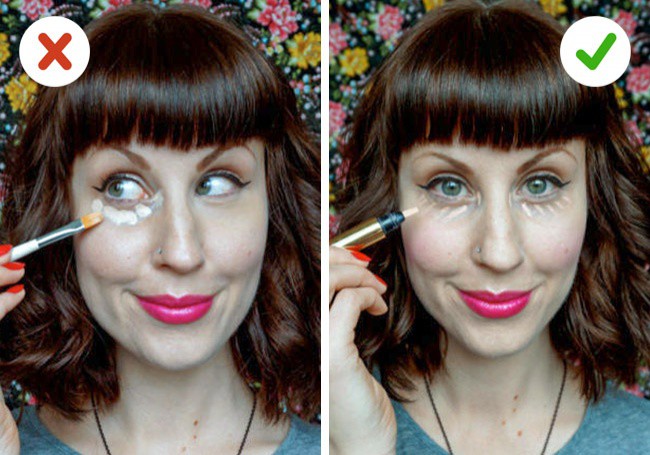 10 makeup tips to eliminate most of the flaws on the face - Photo 3.