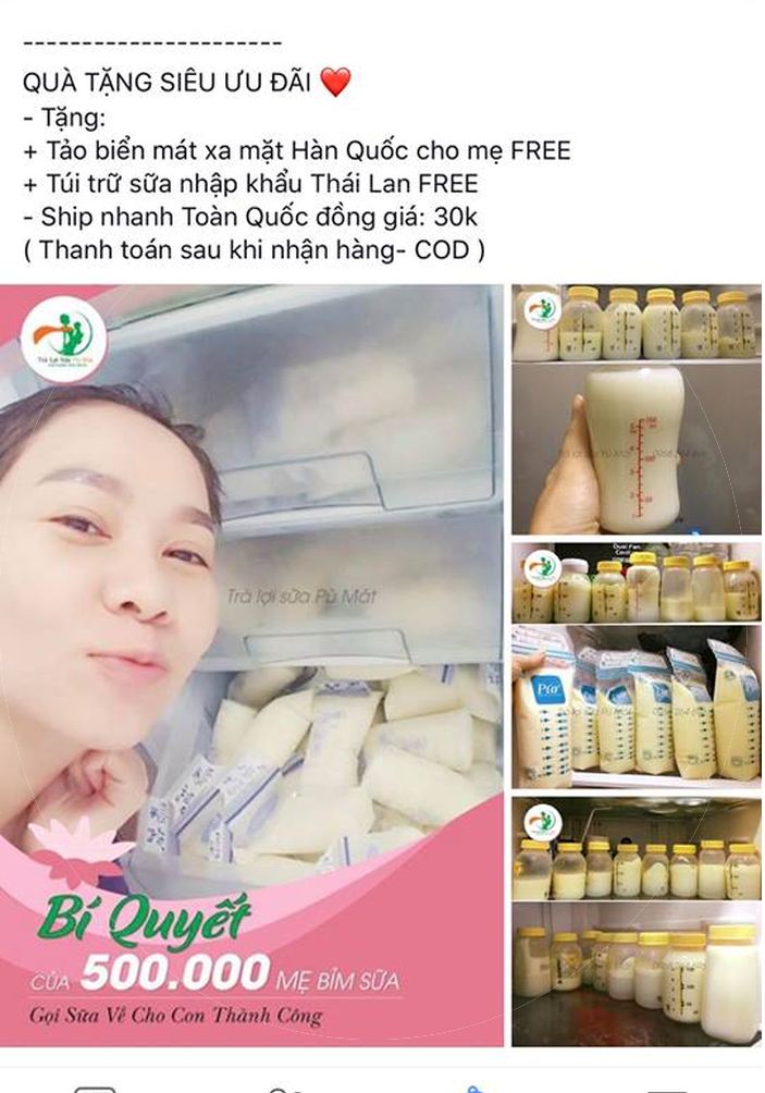 Thu Minh bật khóc, bức xúc vì bị lợi dụng hình ảnh quảng cáo trà lợi sữa - Ảnh 1.