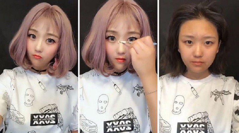 Loạt ảnh chứng minh: Từ cô nàng kém sắc biến hình thành hot girl bao người ngây ngất, tất cả chỉ cách nhau mấy phút tô vẽ thôi - Ảnh 18. Loạt ảnh chứng minh: Từ cô nàng kém sắc biến hình thành hot girl bao người ngây ngất, tất cả chỉ cách nhau mấy phút tô vẽ thôi - Ảnh 18.