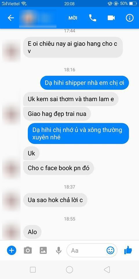 Vợ để chồng đẹp trai làm shipper, nào ngờ gặp phải nữ khách hàng quá khích: rủ đi uống cà phê, còn nói mặt shipper giống bồ cũ cô ấy - Ảnh 1.