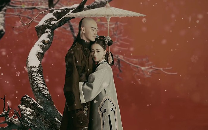 Như để xoa dịu nỗi lòng người hâm mộ, Phó Hằng mặc đồ cưới Nhĩ Tình, tươi cười nắm tay Ngụy Anh Lạc trên sân khấu - Ảnh 2. Như để xoa dịu nỗi lòng người hâm mộ, Phó Hằng mặc đồ cưới Nhĩ Tình, tươi cười nắm tay Ngụy Anh Lạc trên sân khấu - Ảnh 2.