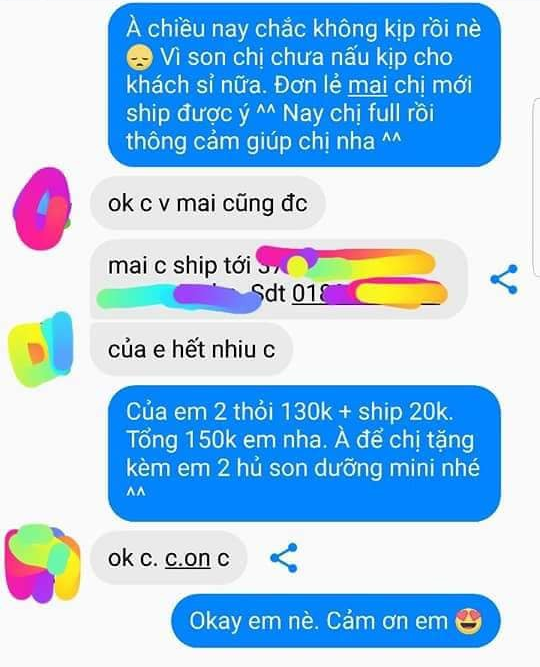 Tháng 7 âm gặp khách hàng chướng mua son online, hết hủy rồi bắt giao bao lần, chị gái bán hàng liền tung tuyệt chiêu khiến chị em hả dạ - Ảnh 2.