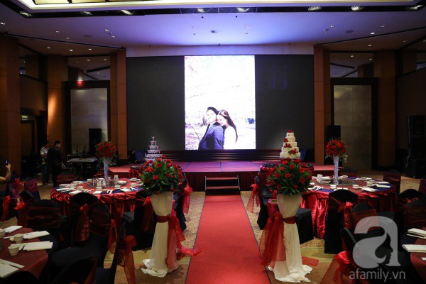 Cận cảnh không gian tiệc cưới lãng mạn của đám cưới Á quân Next Top Model 2010 Tuyết Lan và chú rể Việt kiều  - Ảnh 9.