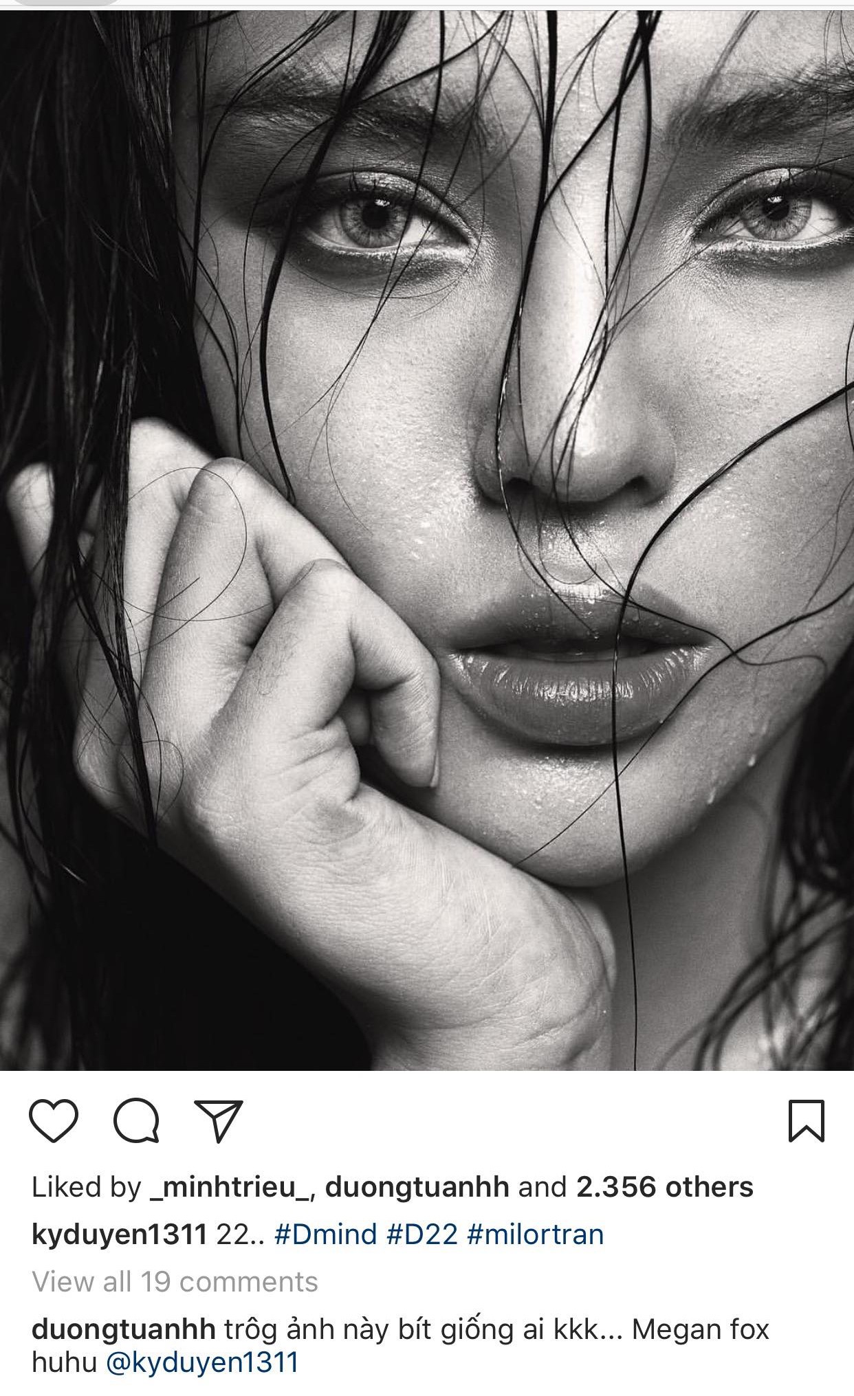 Kỳ Duyên đăng ảnh ướt át, Tú Anh bình luận nhìn giống mỹ nhân sexy Megan Fox - Ảnh 3.