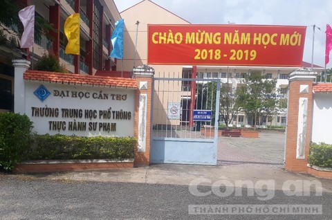 Xôn xao trò chơi phản cảm tại một trường học ở Cần Thơ - Ảnh 1.