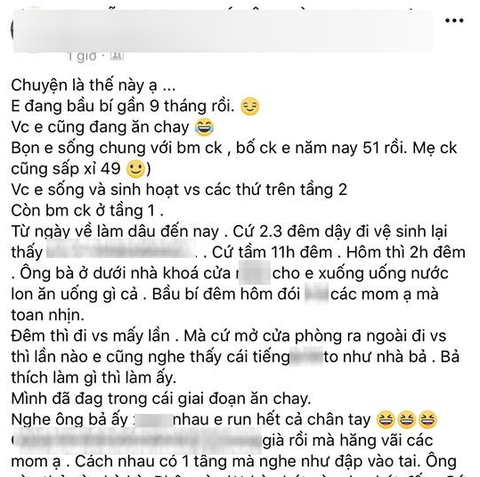 Nàng dâu bầu rình chuyện kín của bố mẹ chồng còn lên MXH buôn chuyện, tưởng được đồng cảm ai dè bị mắng tới tấp - Ảnh 2.