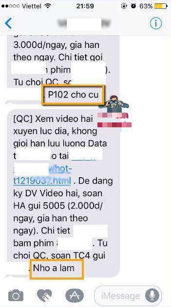 Bất ngờ chưa: Đọc tin nhắn quảng cáo của tổng đài, vợ bỗng dưng phát hiện ra thông điệp lạ bồ nhí gửi chồng - Ảnh 2. Bất ngờ chưa: Đọc tin nhắn quảng cáo của tổng đài, vợ bỗng dưng phát hiện ra thông điệp lạ bồ nhí gửi chồng - Ảnh 2.