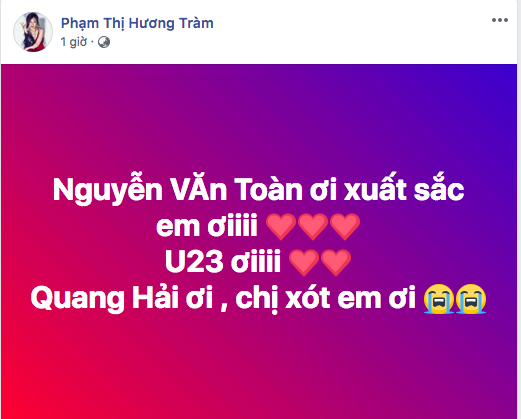 Hoa hậu Đỗ Mỹ Linh, Chi Pu vỡ òa hạnh phúc trước chiến thắng lịch sử của đội tuyển bóng đá Việt Nam tại ASIAD 2018 - Ảnh 9.