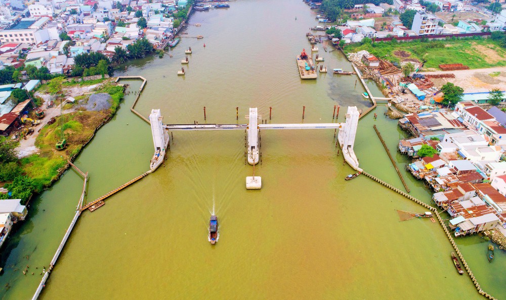 Chùm ảnh: Toàn cảnh sự bất động của loạt công trình chống ngập ở Sài Gòn vì... thiếu vốn, không còn bóng công nhân - Ảnh 15.