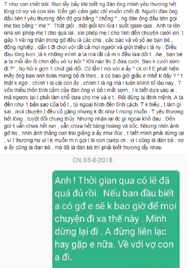 Thay vì bị chỉ trích nặng nề thì kẻ thứ 3 này lại khiến người ta cảm thông, thương xót vì... - Ảnh 1.