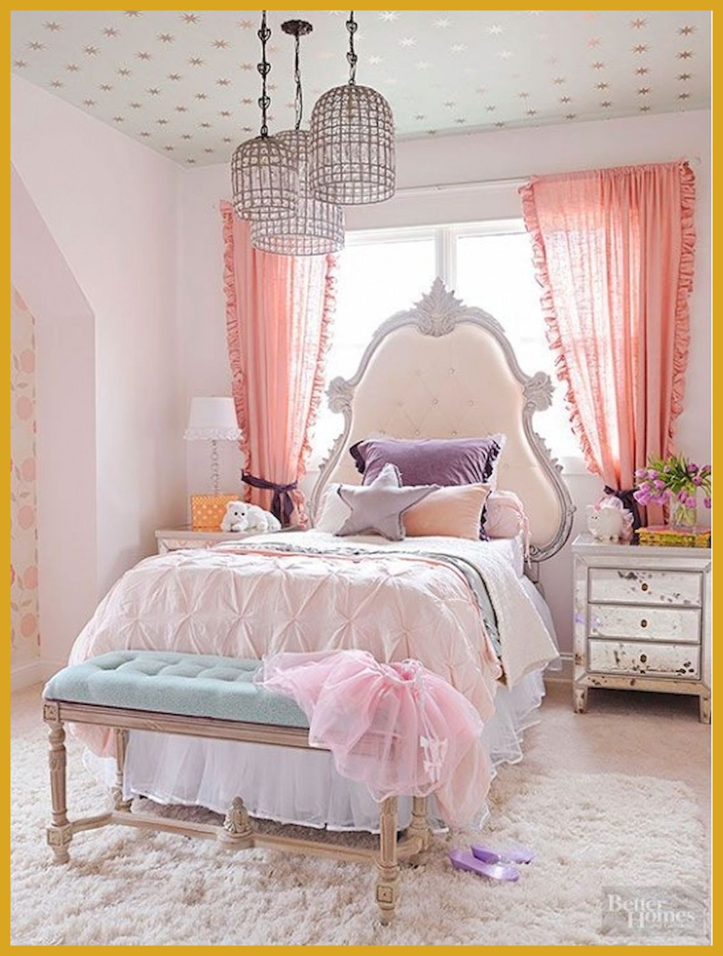 Thiết kế phòng ngủ cho bé gái dễ thương như trong cổ tích làm các bậc phụ huynh phải học tập tức thì - Ảnh 5.