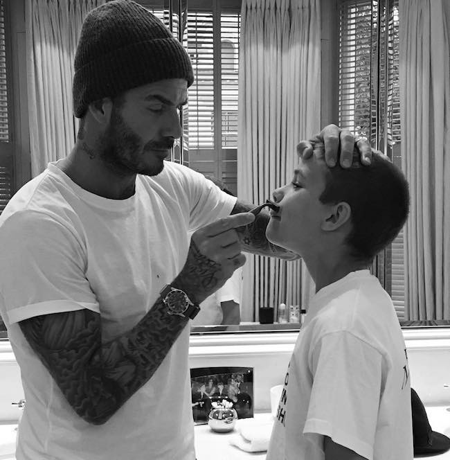 Món quà sinh nhật thú vị David Beckham dành tặng sinh nhật con trai Romeo - Ảnh 1.