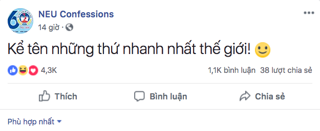 Hỏi: Thứ gì nhanh nhất thế giới, dân mạng có những câu trả lời khó đỡ liên quan đến người yêu cũ! - Ảnh 1. Hỏi: Thứ gì nhanh nhất thế giới, dân mạng có những câu trả lời khó đỡ liên quan đến người yêu cũ! - Ảnh 1.