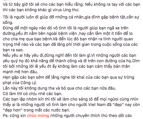 Đọc xong tâm thư Hồ Ngọc Hà gửi đến antifan, cảm thấy cần mở gấp lớp soạn thảo văn bản đúng chính tả cho cô - Ảnh 3.
