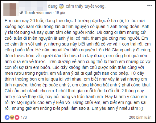 Đã là “con giáp thứ 13” còn hỏi xin tư vấn khi nhân tình lạnh nhạt, cô gái trẻ bị ném đá tới tấp  - Ảnh 1.