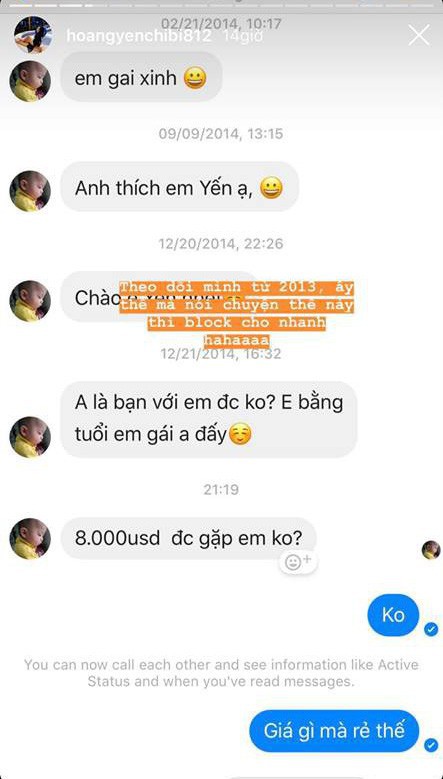 Hoàng Yến Chibi phản ứng trước lời ngã giá 10.000 USD để được gặp mặt - Ảnh 1.