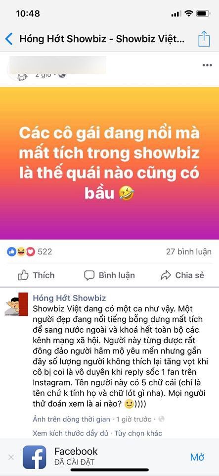 Trong khi Phạm Hương thông báo đi Mỹ dưỡng bệnh thì lại rộ lên tin đồn đi sinh con - Ảnh 1.