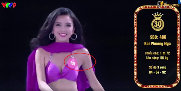 Sạn bất ngờ trong phần thi bikini của chung kết Hoa hậu Việt Nam 2018 - Ảnh 2.