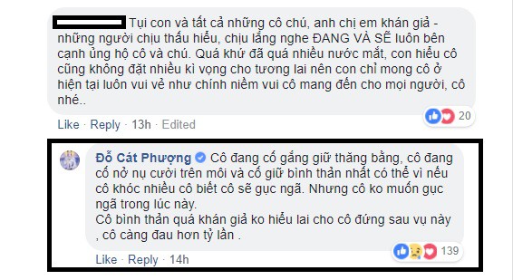 Sau nhiều lần cố tỏ ra bình thản trước ồn ào của Kiều Minh Tuấn, Cát Phượng mới thú nhận đang cố gắng để không gục ngã - Ảnh 2.