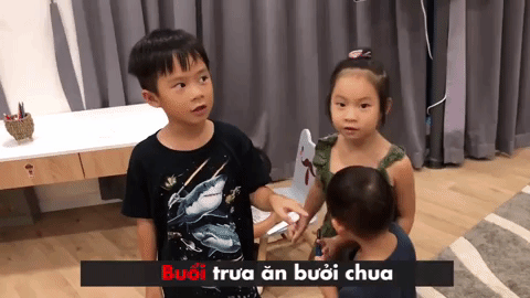 Hình ảnh dễ thương và nhắng nhít của 4 nhóc tỳ nhà Lý Hải - Minh Hà trong thử thách 10 giây xắn tay - Ảnh 8.