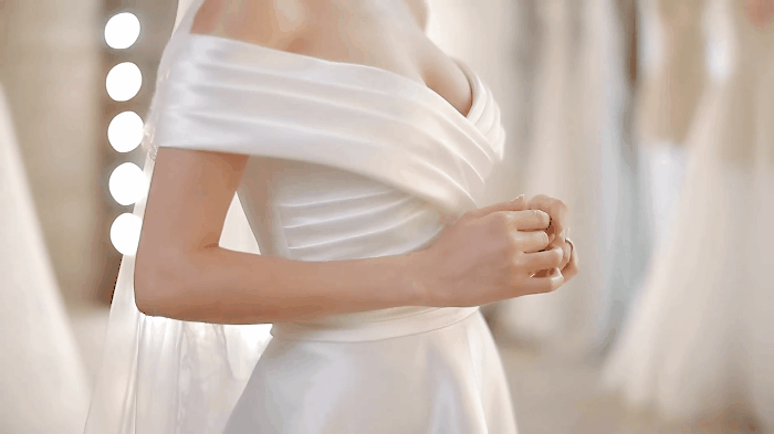 Ngây người ngắm nhìn Nhã Phương xinh đẹp, mơ màng diện  2 mẫu váy cưới tiếp theo trong clip thử váy được NTK Chung Thanh Phong hé lộ - Ảnh 4.