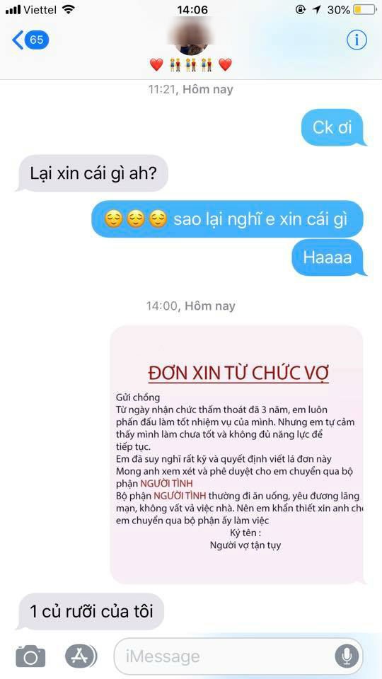 Trào lưu từ chức vợ để chuyển sang bộ phận người tình và phản ứng bất ngờ của các anh chồng gây sốt mạng - Ảnh 7.