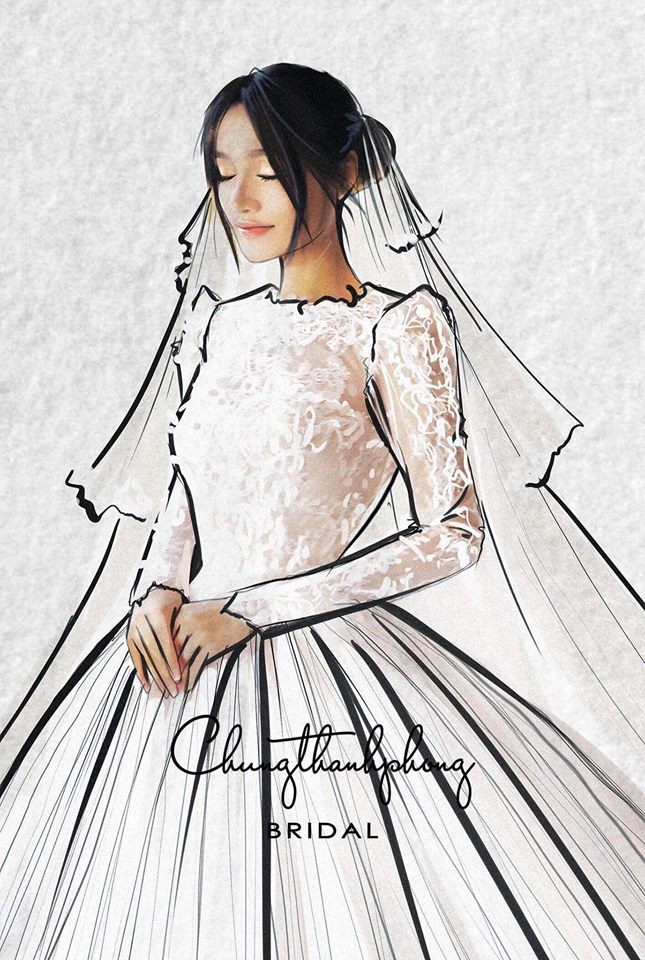 Để ý mới thấy, váy cưới của Nhã Phương trông cũng hao hao váy cưới của Hoa hậu Đặng Thu Thảo - Ảnh 5.