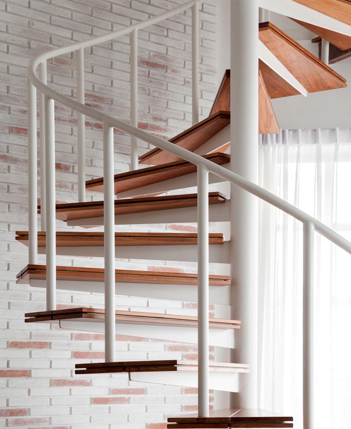 14 mẫu thiết kế cầu thang cho nhà có gác lửng, vừa tiết kiệm diện tích vừa làm duyên cho nhà nhỏ - Ảnh 8.