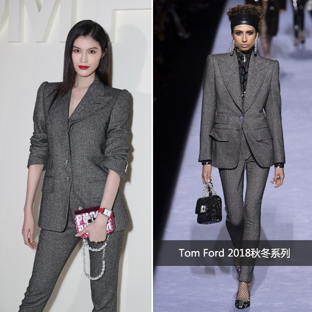 Mặc nguyên cây đồ đen tới dự show Tom Ford, Trương Quân Ninh lấn át cả chân dài của Victorias Secret tại Tuần lễ thời trang New York - Ảnh 8.