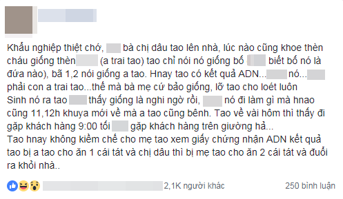 Nghi ngờ cháu không phải con anh trai, cô gái âm thầm làm xét nghiệm ADN phát hiện chuyện tày trời, không được cảm ơn còn bị tát sấp mặt - Ảnh 1.