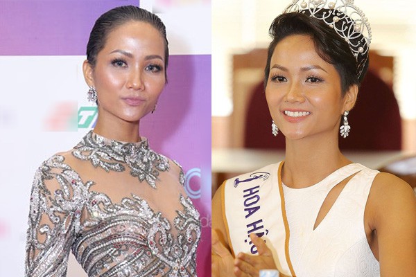 Tóc ngắn cá tính, nhưng Hoa hậu HHen Nie nên tránh chải tóc và trang điểm làm mình già hẳn đi thế này - Ảnh 4.