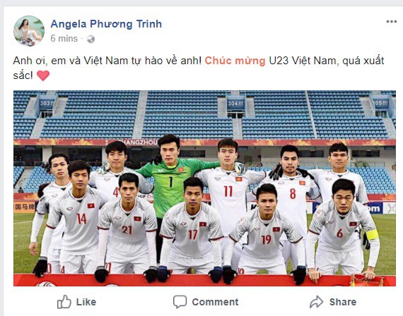 Các người đẹp showbiz đua nhau thả thính thủ môn Bùi Tiến Dũng của tuyển U23 Việt Nam - Ảnh 3.