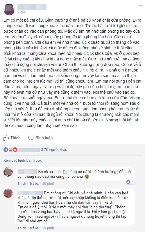 Tỏ thái độ vì chị dâu suốt ngày khóa cửa phòng riêng, giặc bên Ngô bị chị em nắn gân ngay tại trận - Ảnh 1.