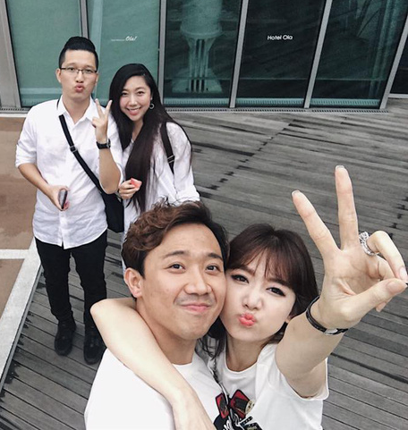 Huỳnh Mi - em gái Trấn Thành vừa lên xe hoa, anh trai trực tiếp làm MC trong đám cưới hoành tráng - Ảnh 12.