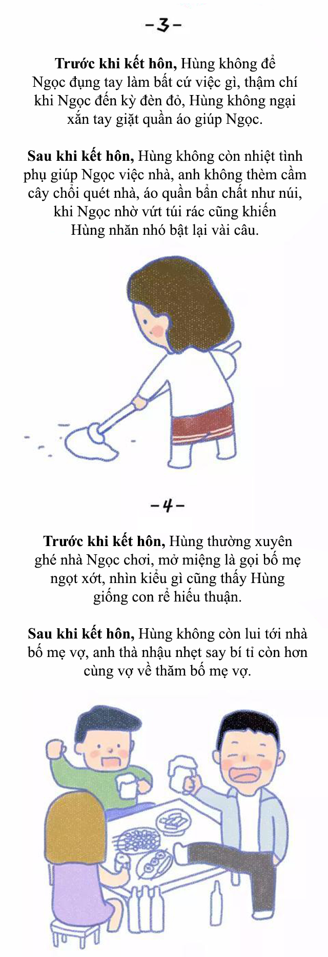 Truyện tranh: Ông chồng vô tâm choáng váng trước quyết định bất ngờ của vợ sau nhiều năm cam chịu - Ảnh 4.